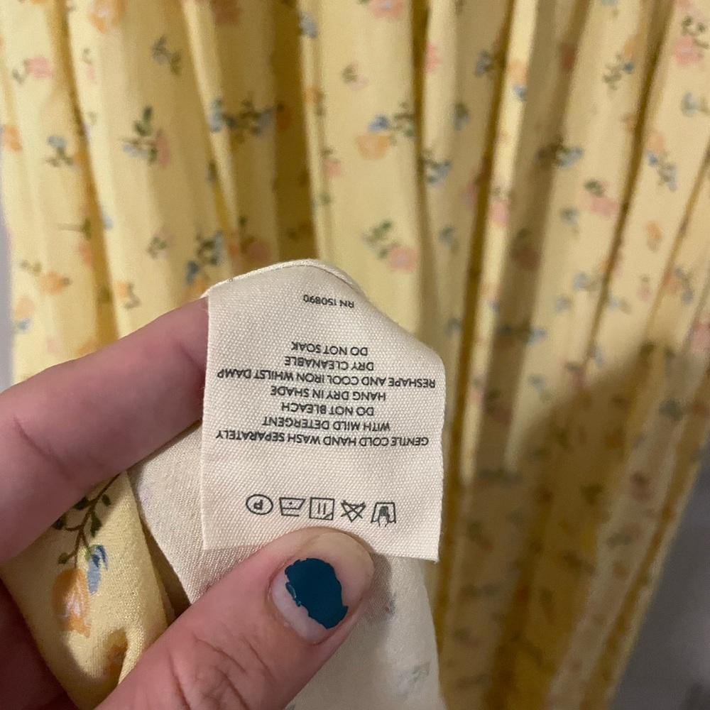 NEW spell ditsy lemonade dress - Picture 13 of 14
